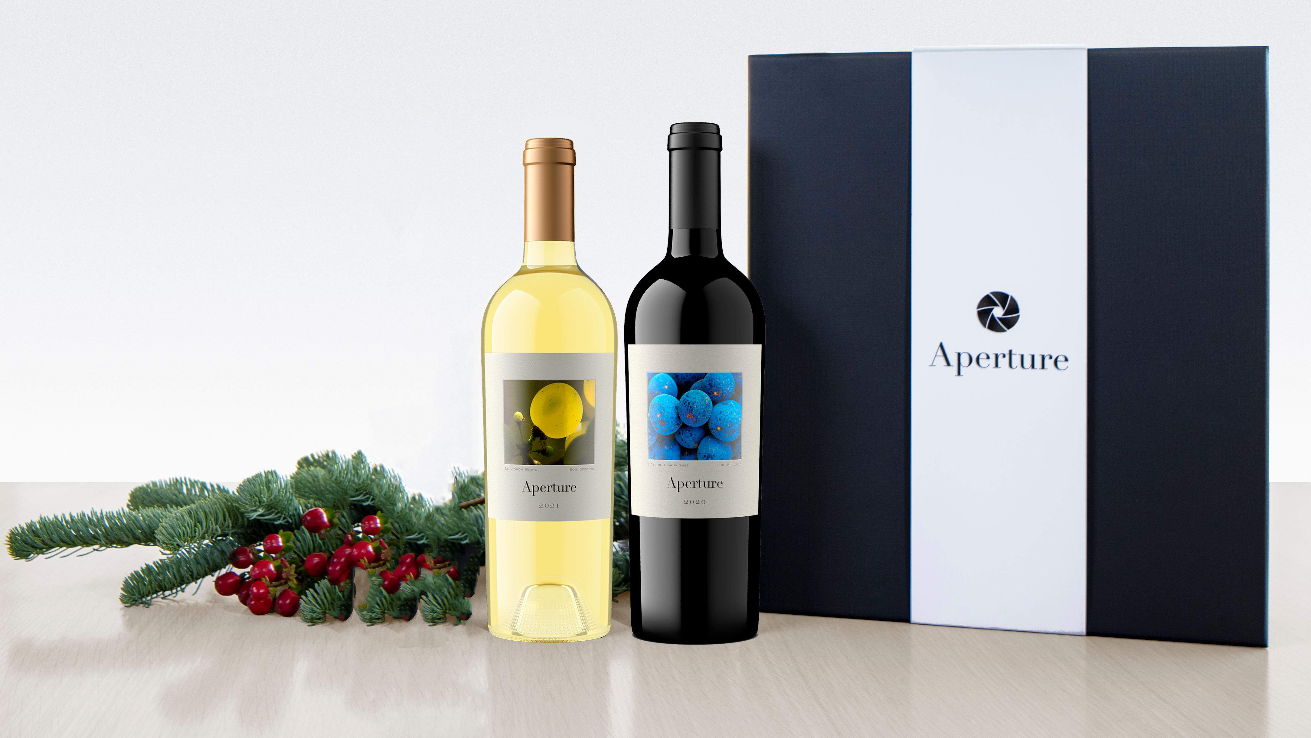 Holiday Gift Set -New 2020 cab 2020 red blend 2021 sauvignon blanc Holiday gift set